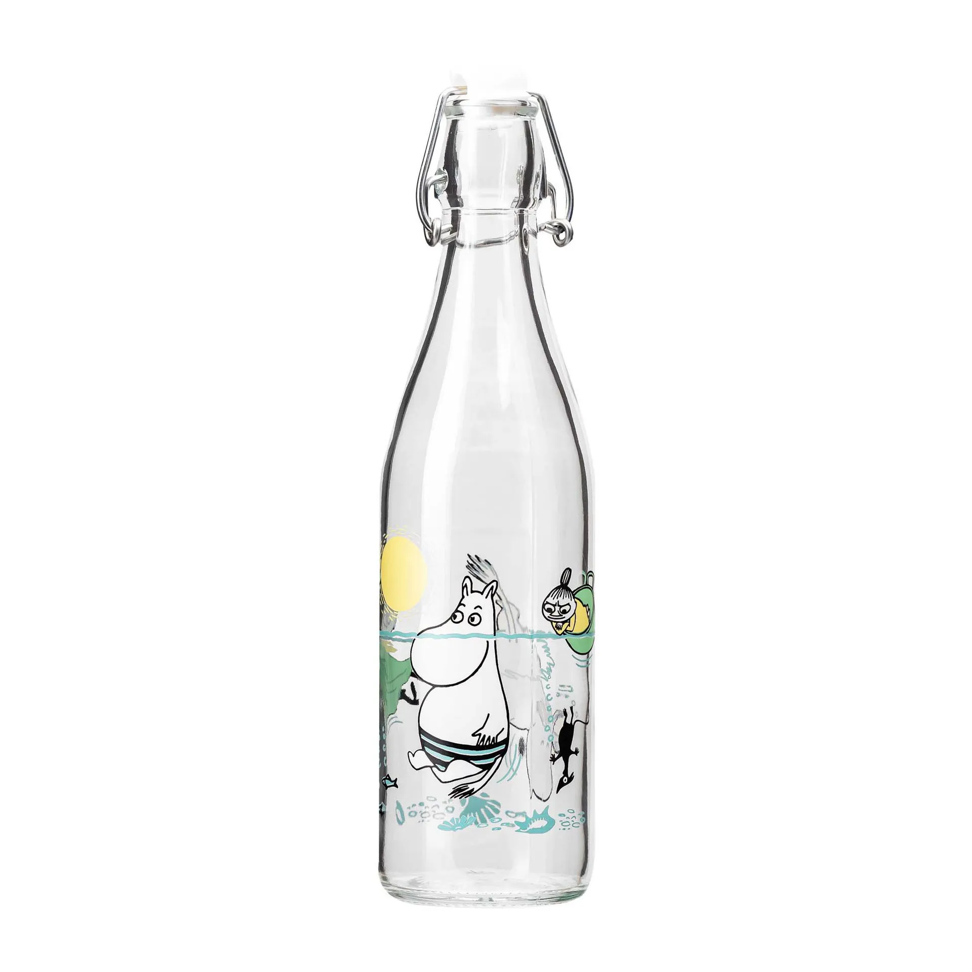 Mummi glassflaske 0,5 l, Fun in the water Muurla