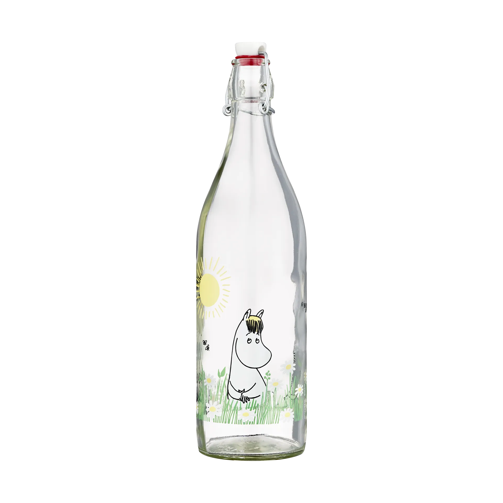 Mummi glassflaske 1 L, Meadow Muurla