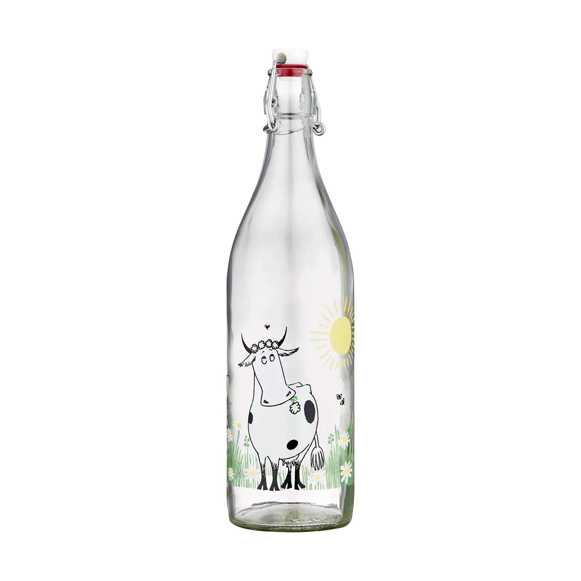 Mummi glassflaske 1 L, Meadow Muurla