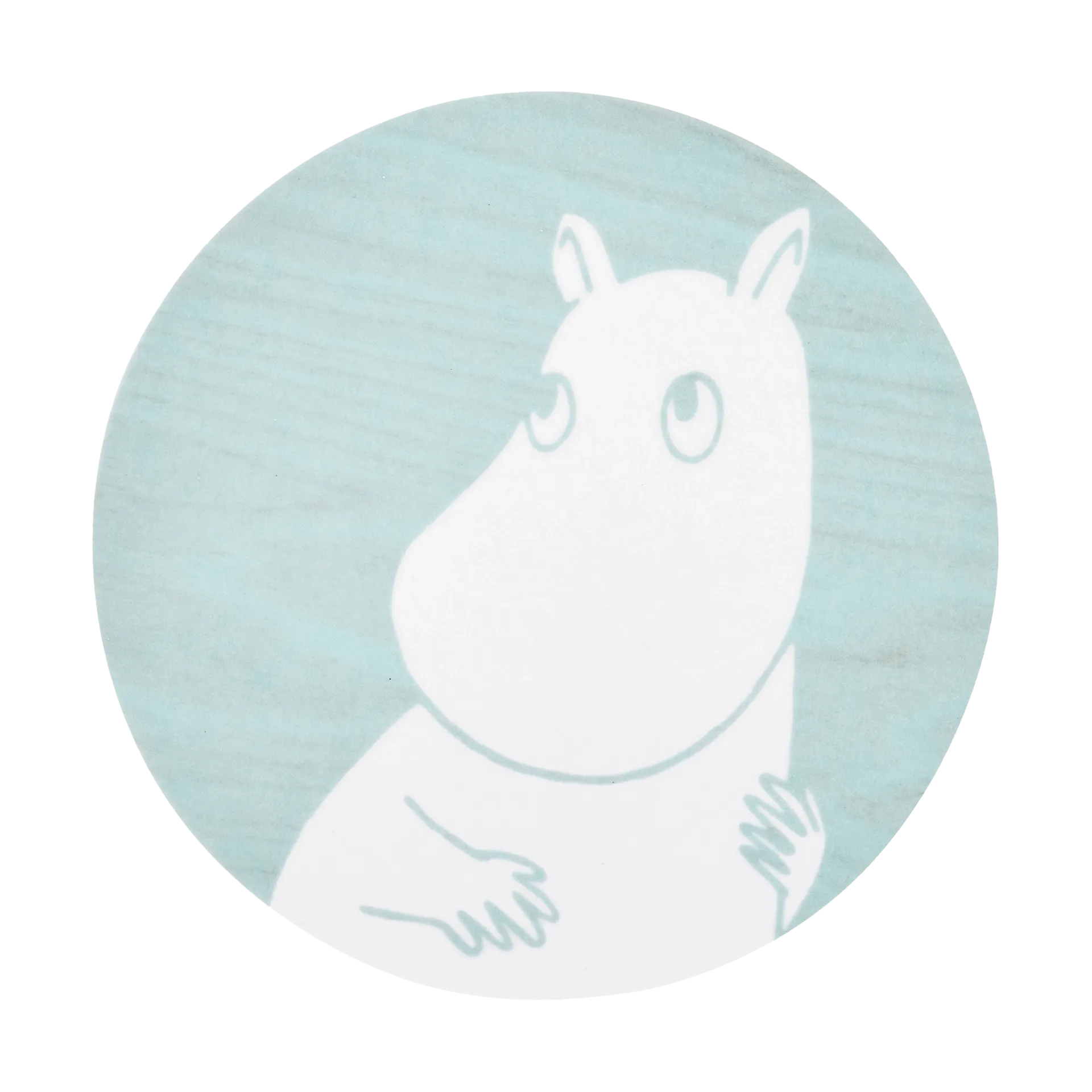Mummi glassunderlag Ø10 cm, Momintroll Muurla
