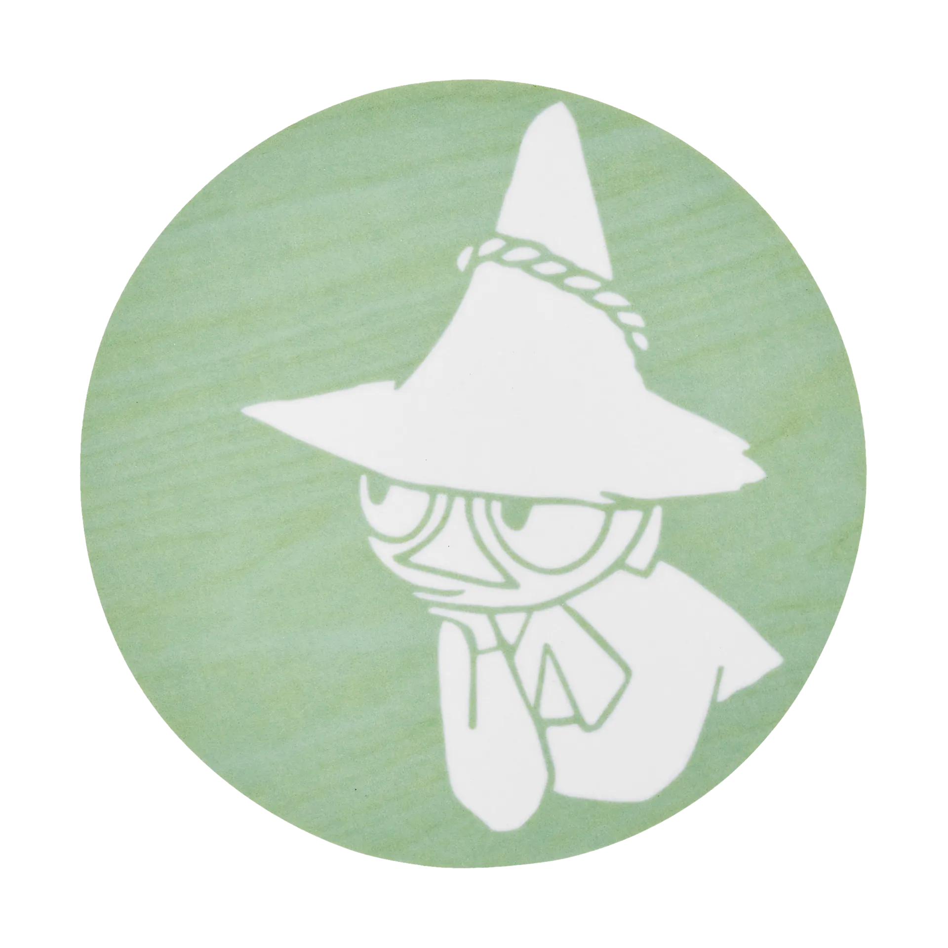 Mummi glassunderlag Ø10 cm, Snufkin Muurla