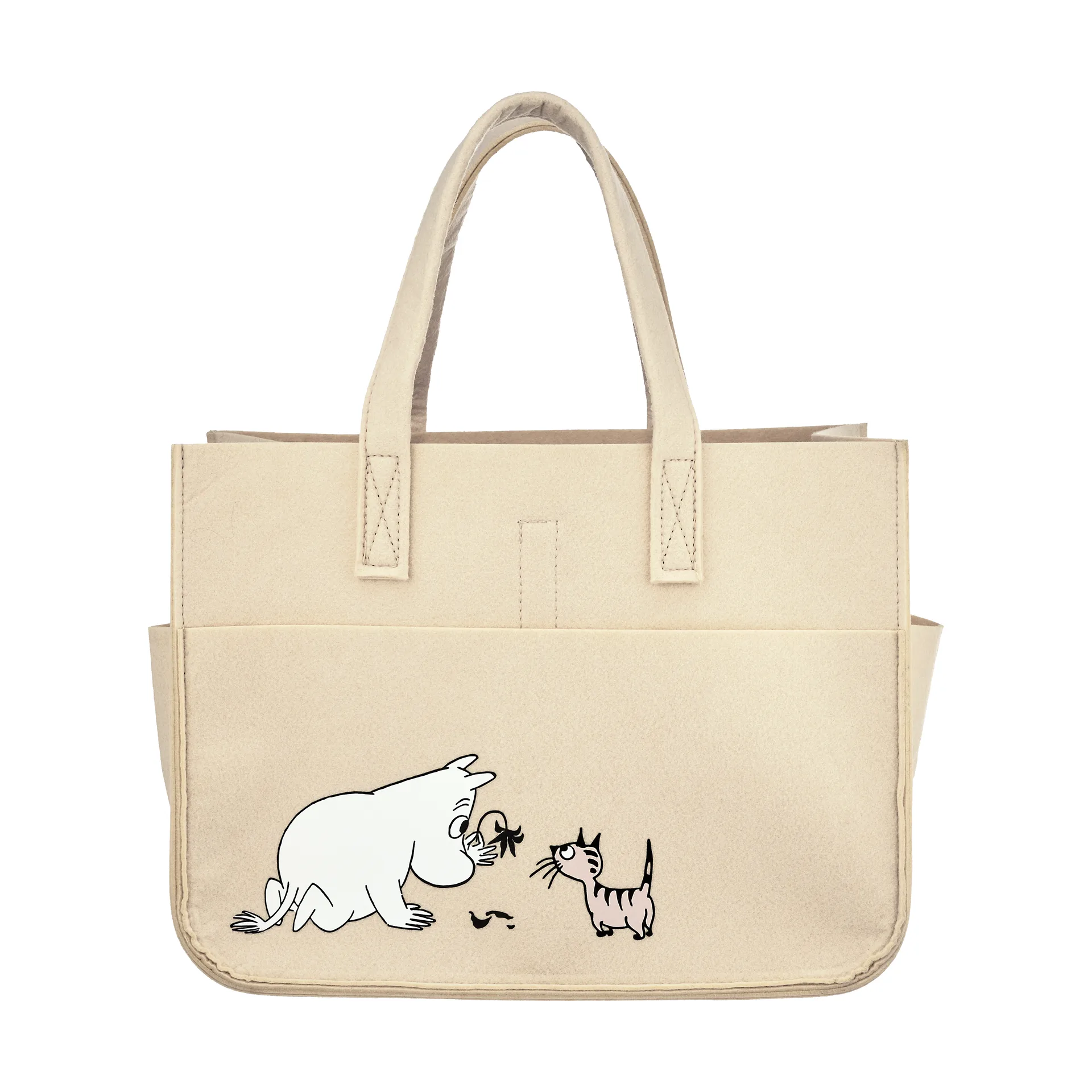 Mummi pets oppbevaringskurv 25x40 cm, Beige Muurla