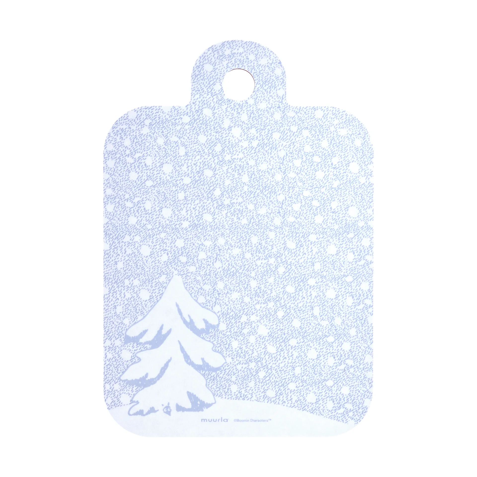 Mummi skjærefjøl 21x31 cm, Let it snow Muurla