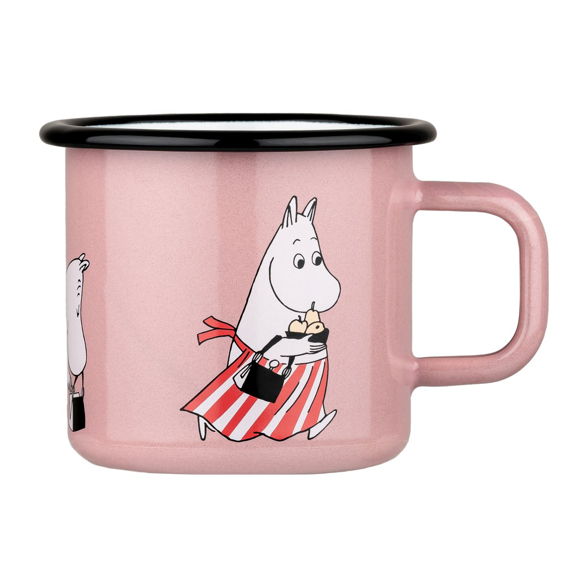 Mummikopp Emalje Mummimamma 3,7dl Rosa