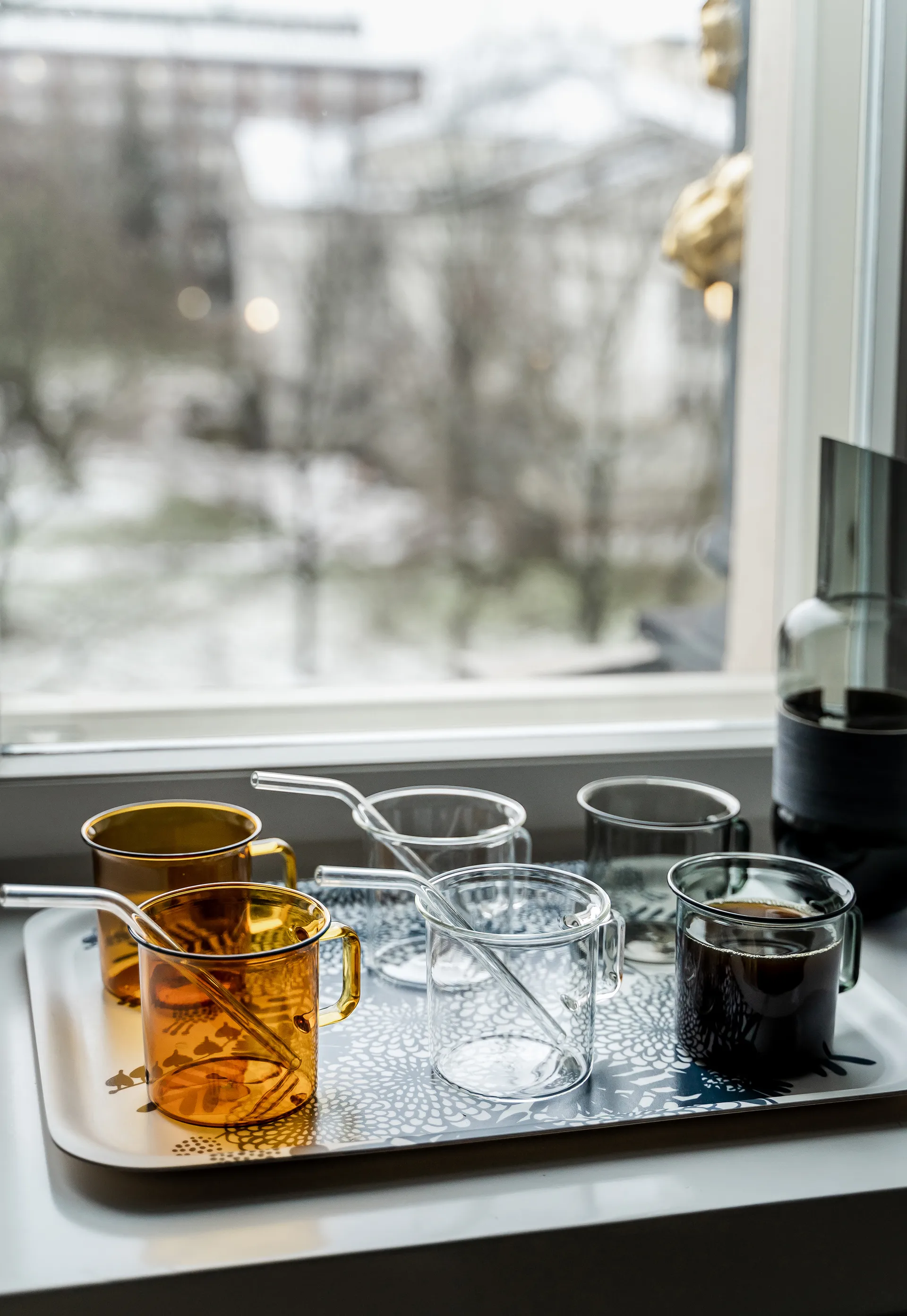 Muurla glasskopp 35 cl, Amber Muurla