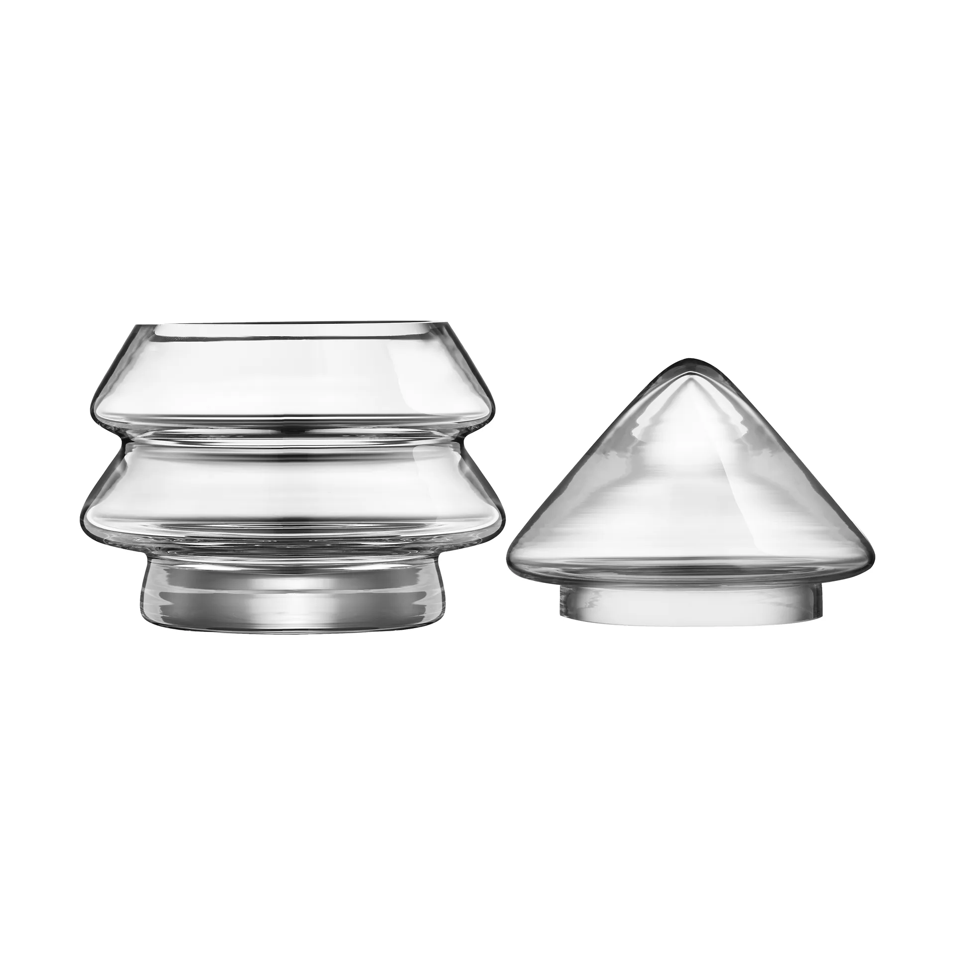 Muurla glasskrukke 12 cm, Grantre Muurla