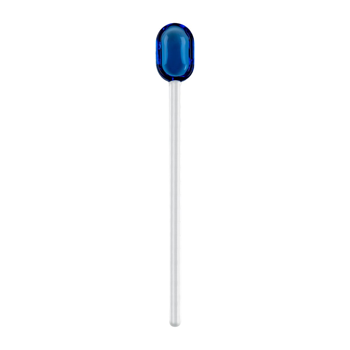Muurla Muurla latteskje glass 15,5 cm Blue-clear