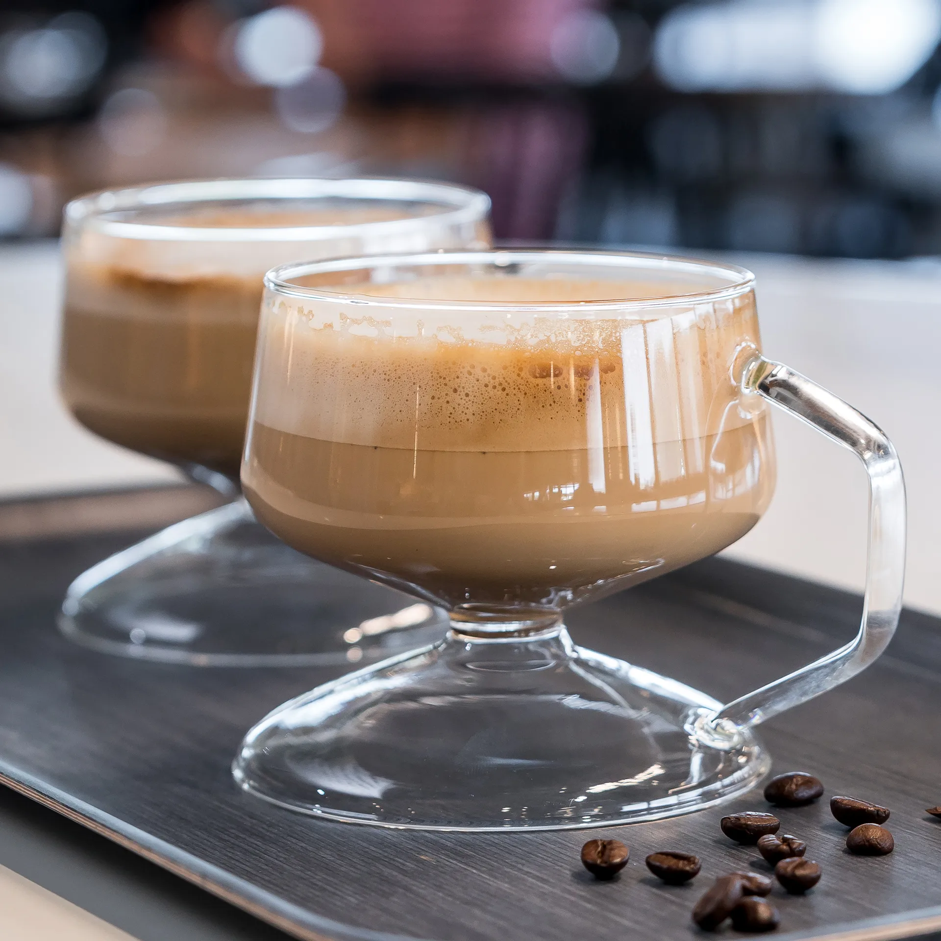 Olo glass varme drikker 30 cl 2-pakning, Klar Muurla