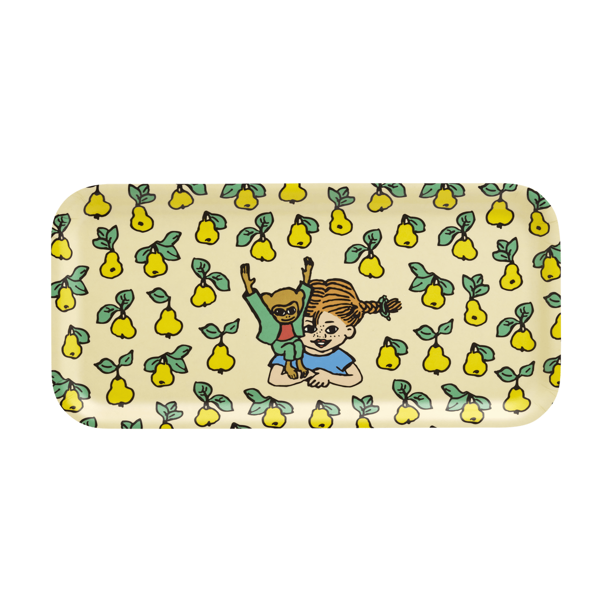 Muurla Pippi brett 13x27 cm Fruits
