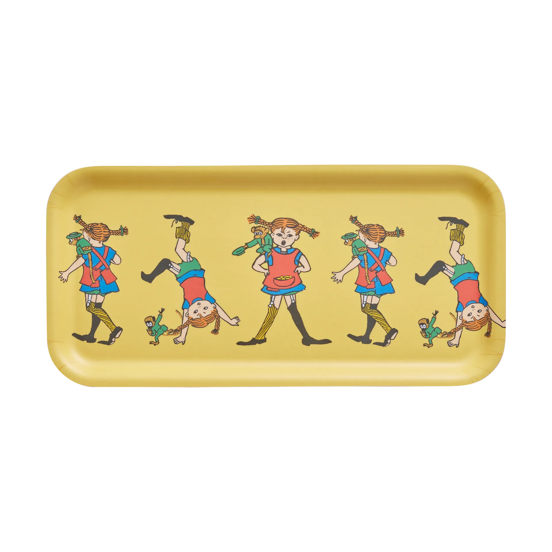 Pippi brett 13x27 cm, Pippi Langstrømpe Muurla