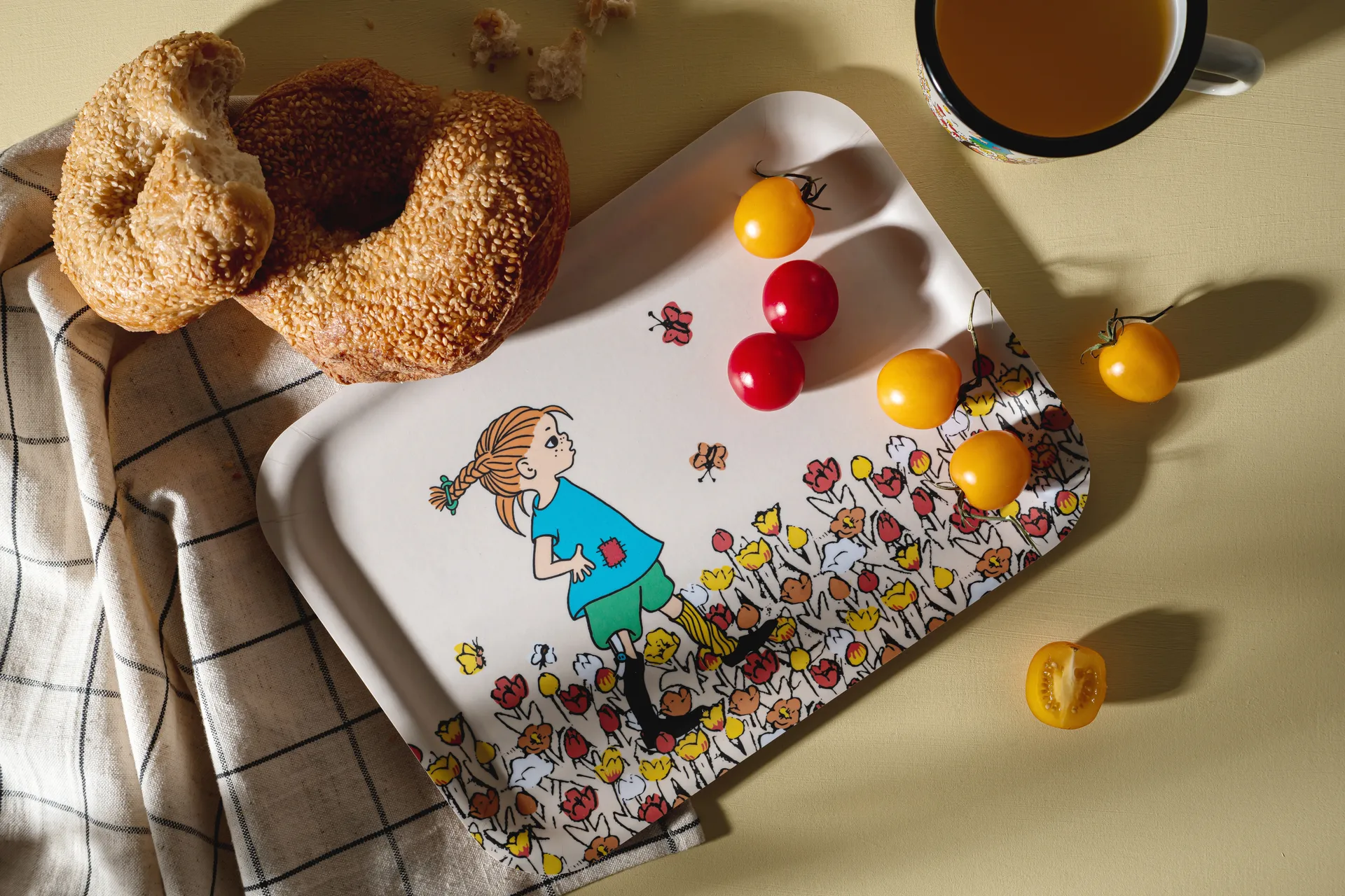 Pippi brett 20x27 cm, Be More Pippi Muurla