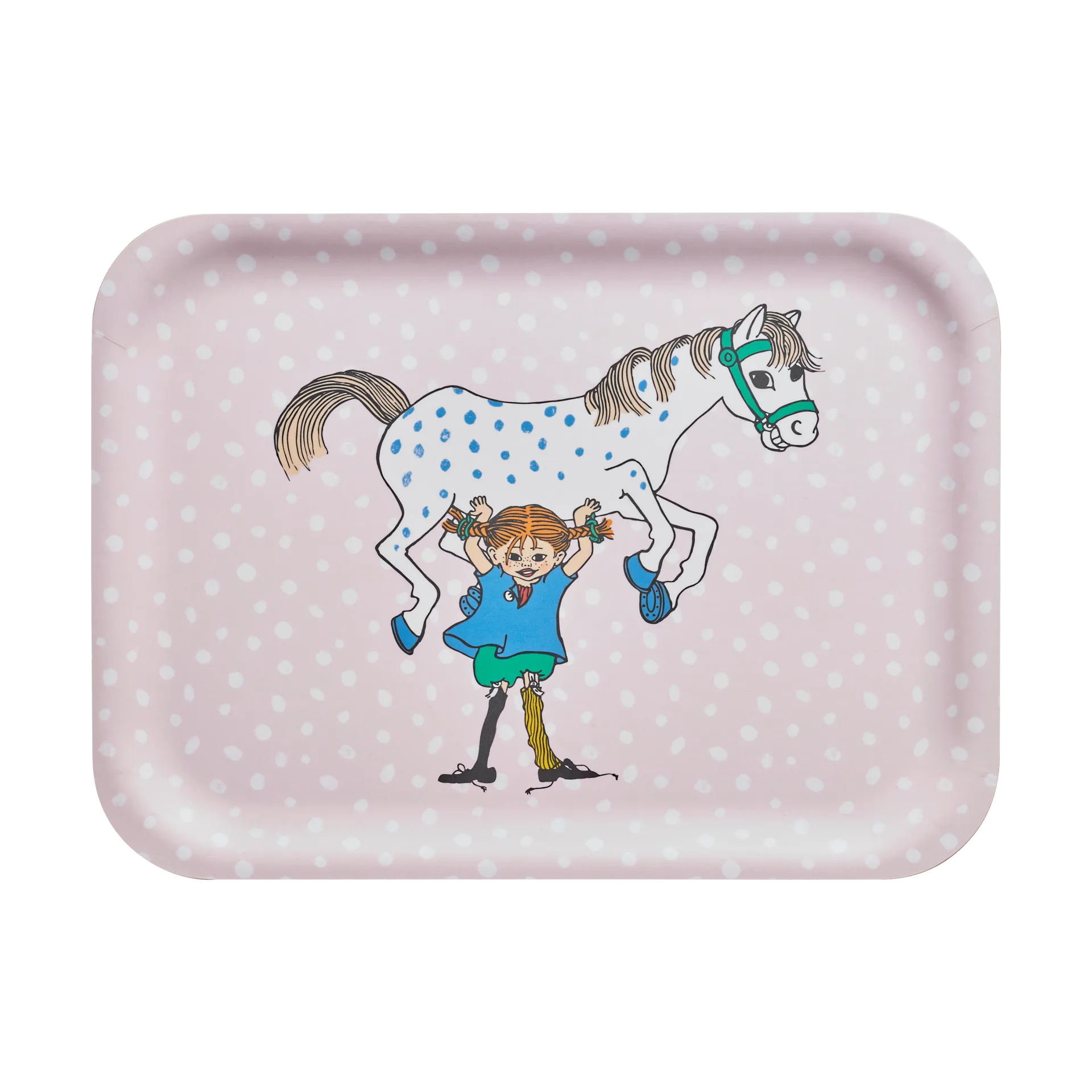 Pippi brett 20x27 cm, Pippi and the Horse Muurla