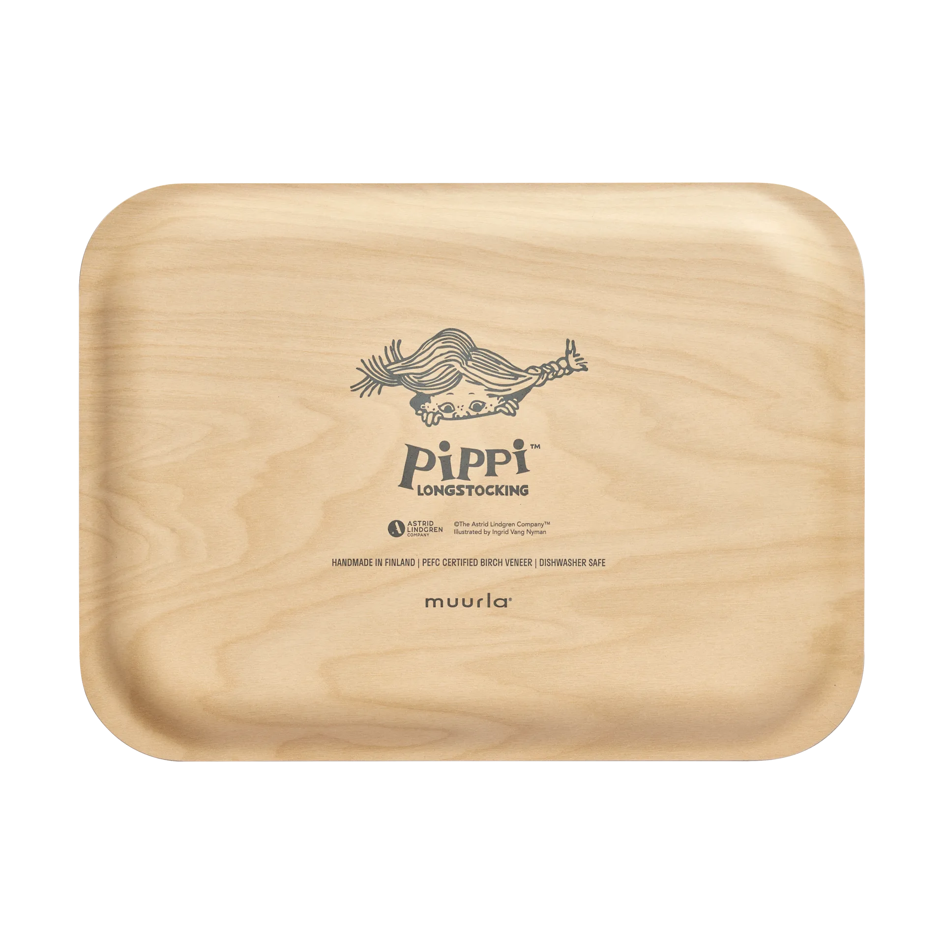 Pippi brett 20x27 cm, Pippi and the Horse Muurla