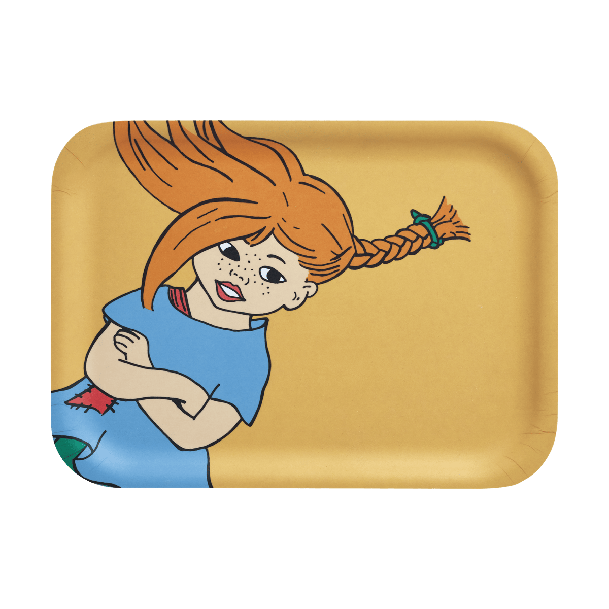 Muurla Pippi brett 20x27 cm The Strongest Girl