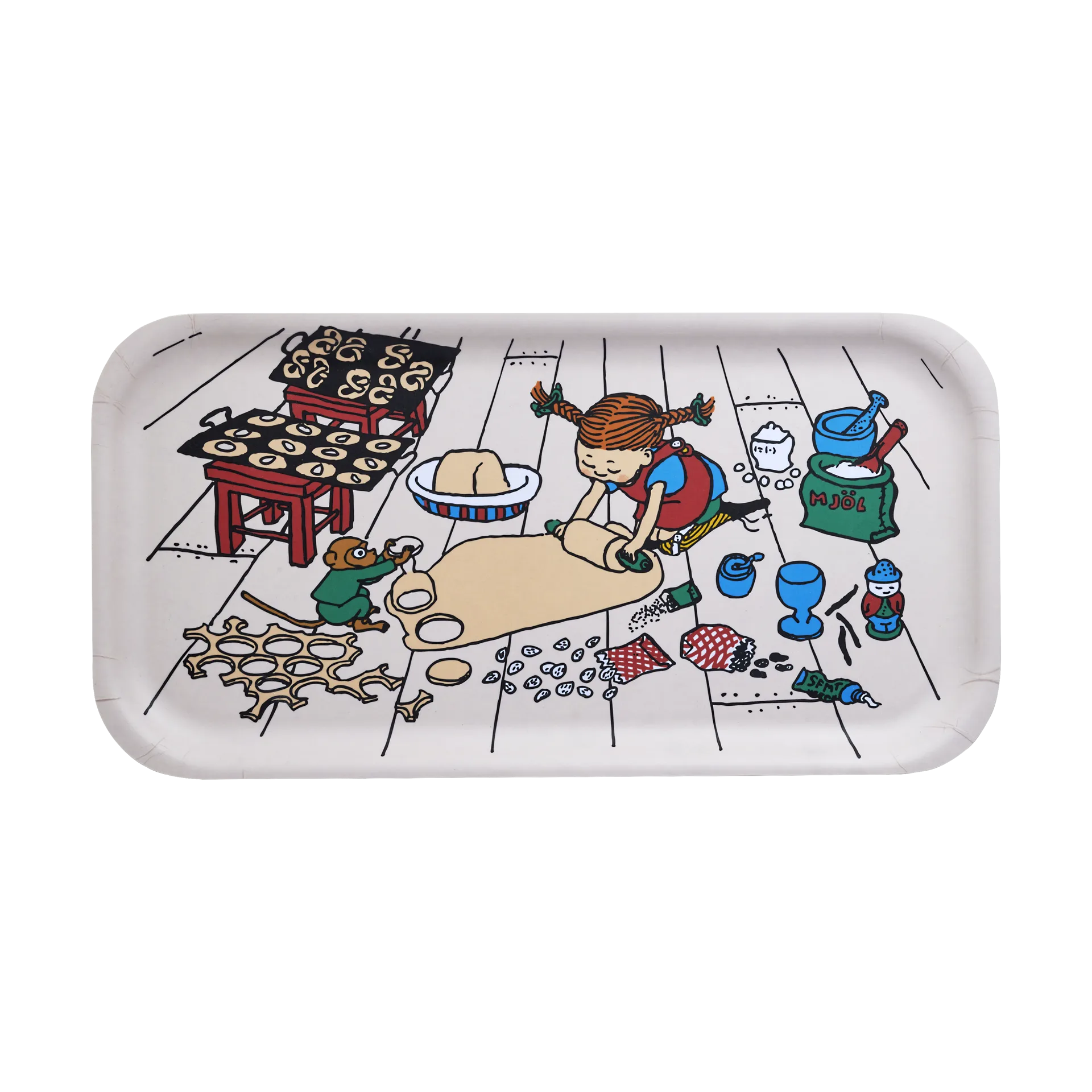 Pippi brett 22x43 cm, Baking Muurla