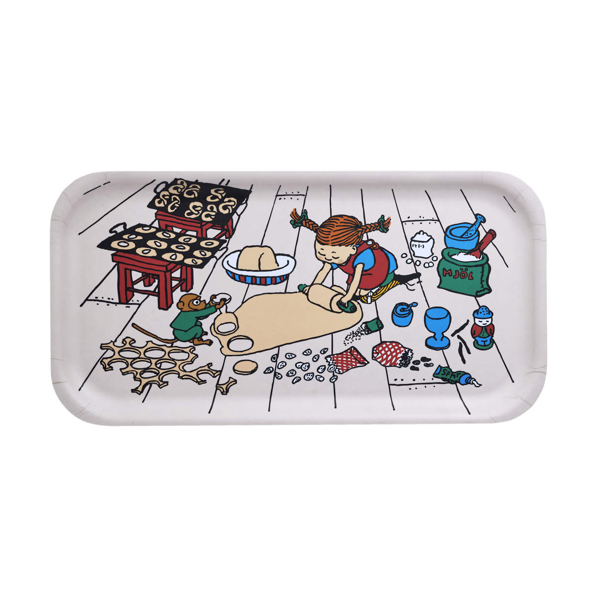 Muurla Pippi brett 22x43 cm Baking