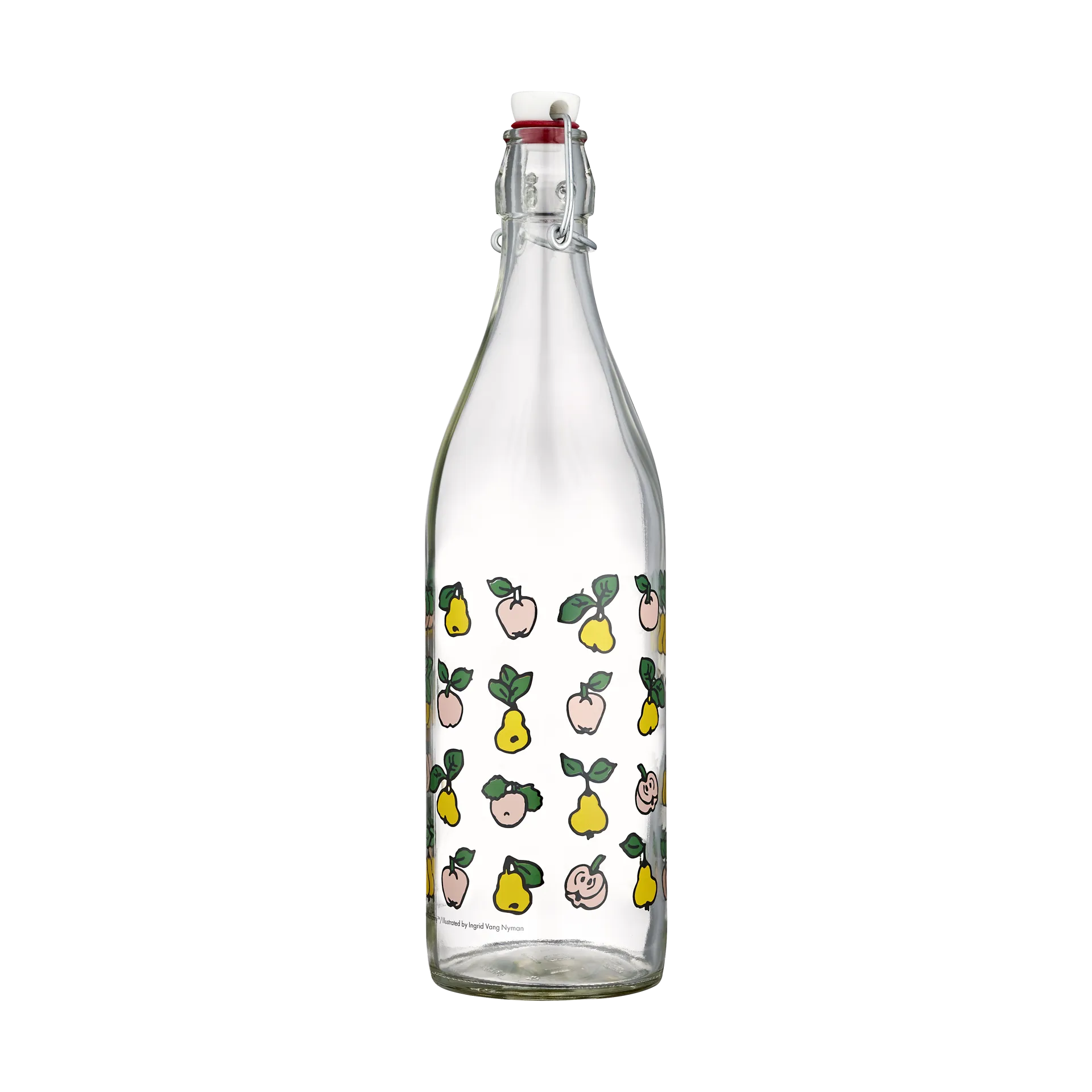 Pippi glassflaske 1 L, Fruits Muurla