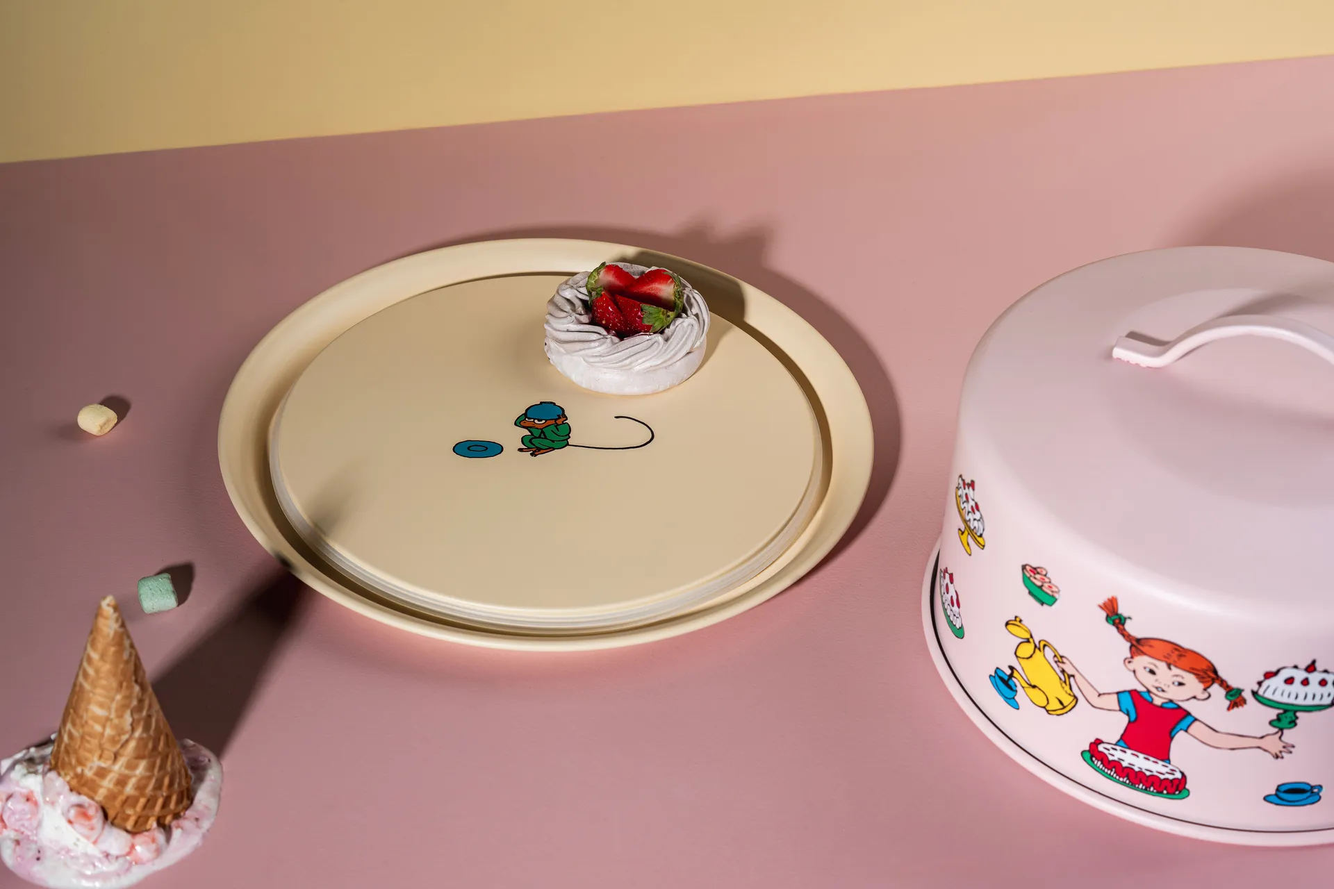 Pippi kakefat med kuppel, Bursdag Muurla