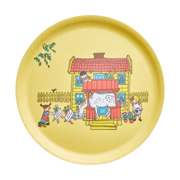 Pippi serveringsbrett Ø35 cm - Villa Villekulla - Muurla