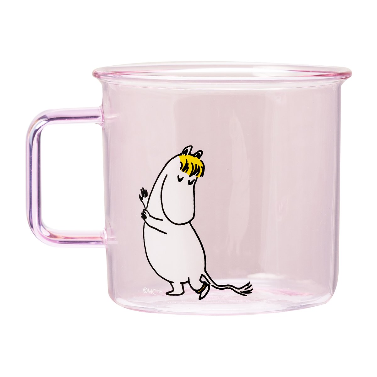 Muurla Snorkmaiden glasskopp 35 cl Rosa
