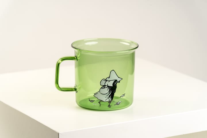 Snufkin glasskopp 35 cl, Grønn Muurla