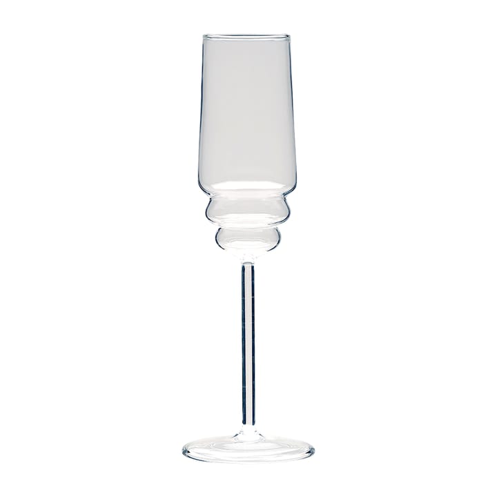 Steps champagneglass 25 cl, Clear  Muurla