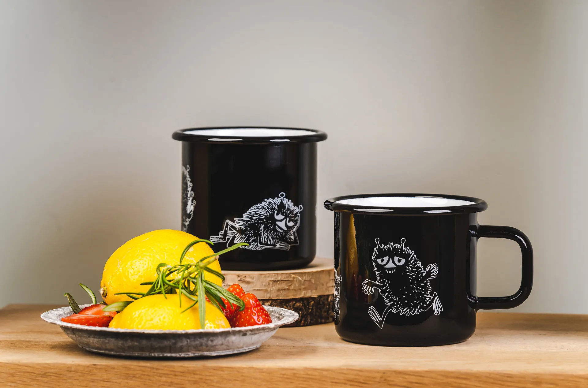 Stinky emaljekopp 37 cl, Svart Muurla