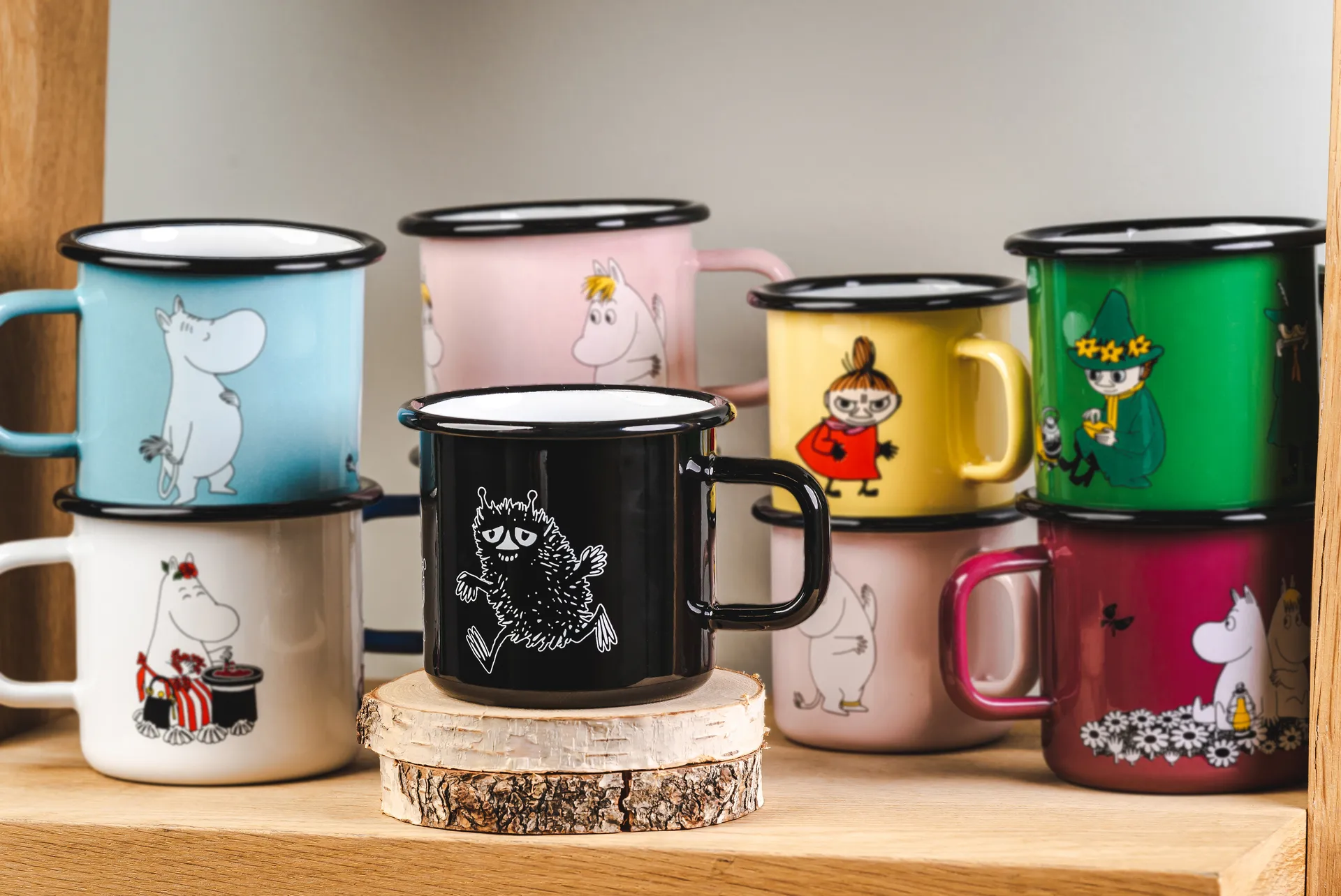 Stinky emaljekopp 37 cl, Svart Muurla