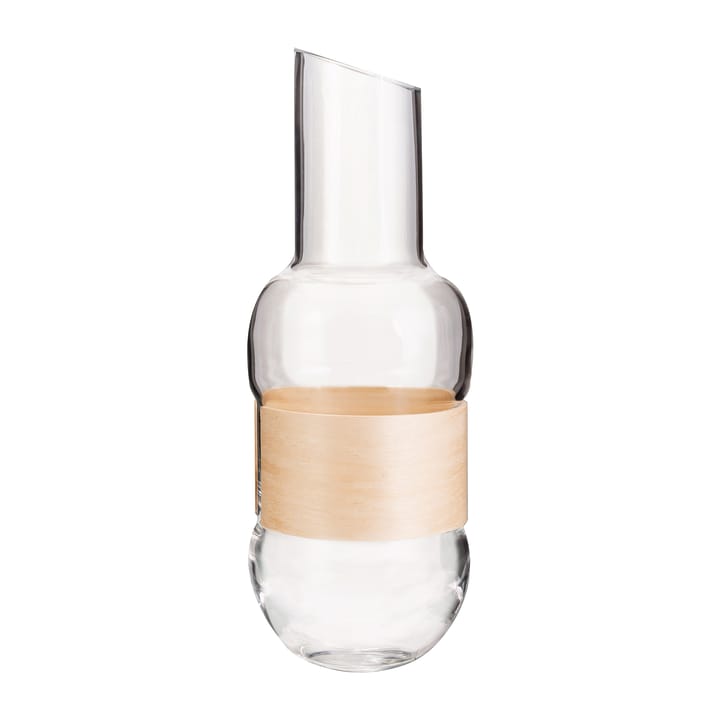 Veneer karaffel 1 L - Transparent-bjørk - Muurla