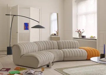 Coltre modulsofa - Konfigurasjon 2, turf-sand, 2-seter - Muuto
