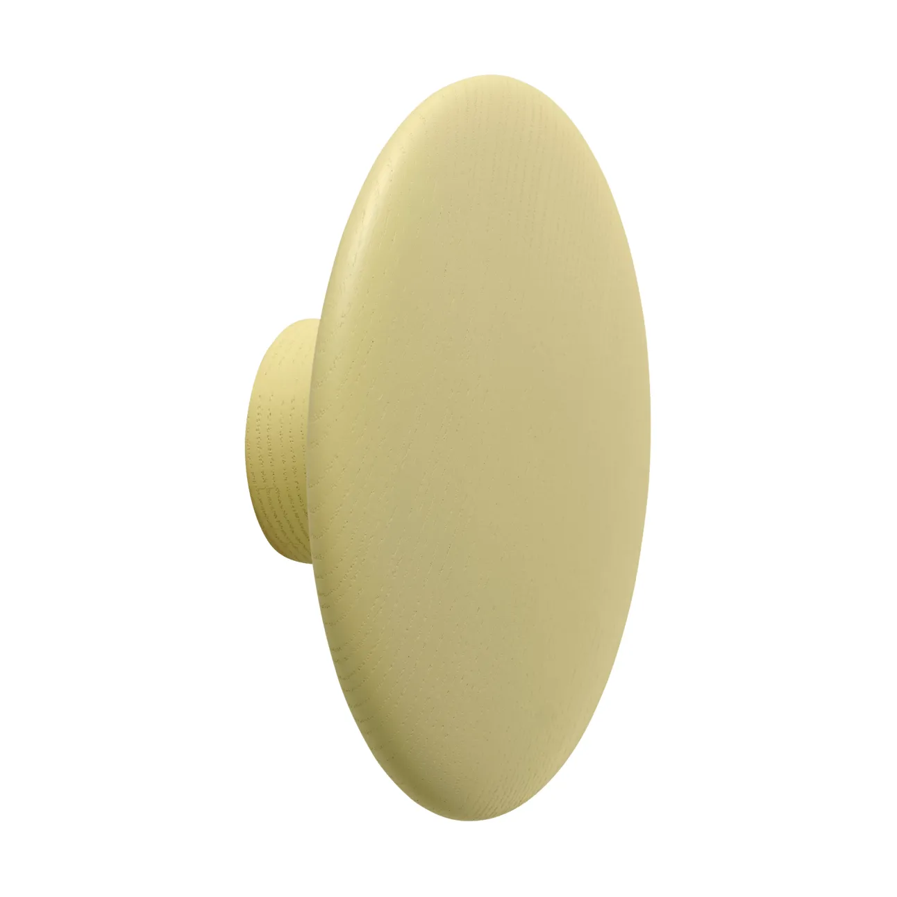 Dots Wood knagg, Gul-beige, Ø13 cm Muuto