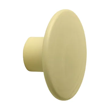 Dots Wood knagg - Yellow-beige, Ø6,5 cm - Muuto