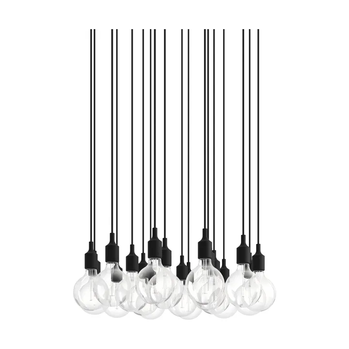 E27 Pendant Cluster 18 pendellampe - Black - Muuto