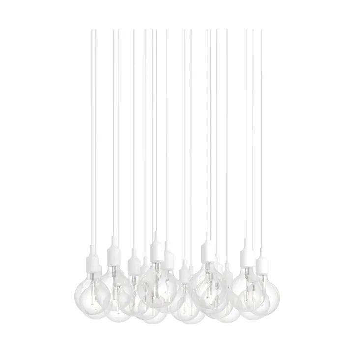 E27 Pendant Cluster 18 pendellampe - Hvit - Muuto