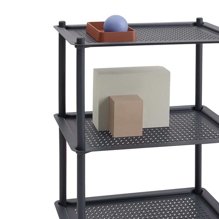 Flow 3-layer vogn 90 cm, Blå-grå Muuto