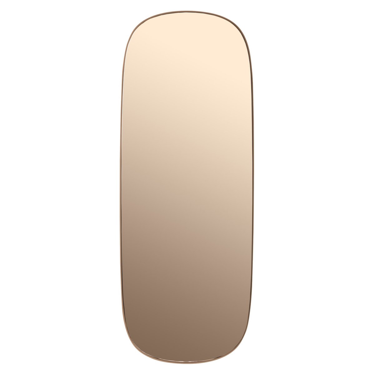 Muuto - Framed Mirror Large, Rose/Rose Glass - Veggspeil - Anderssen & Voll - Rosa