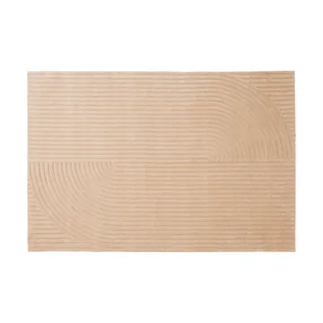 Relevo Rug Quattro ullteppe - Light rose, 200x300 cm - Muuto