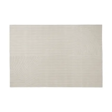 Relevo Rug Quattro ullteppe - Off white, 200x300 cm - Muuto