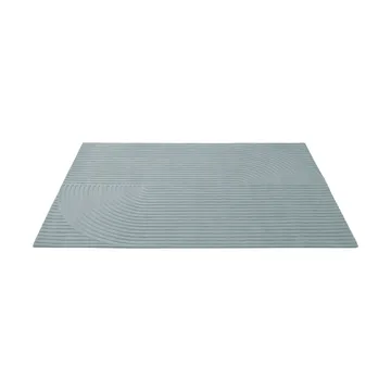 Relevo Rug Quattro ullteppe - Sage green, 200x300 cm - Muuto