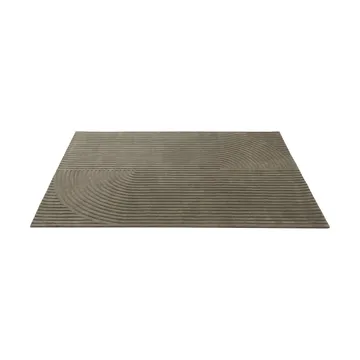 Relevo Rug Quattro ullteppe - Taupe, 200x300 cm - Muuto