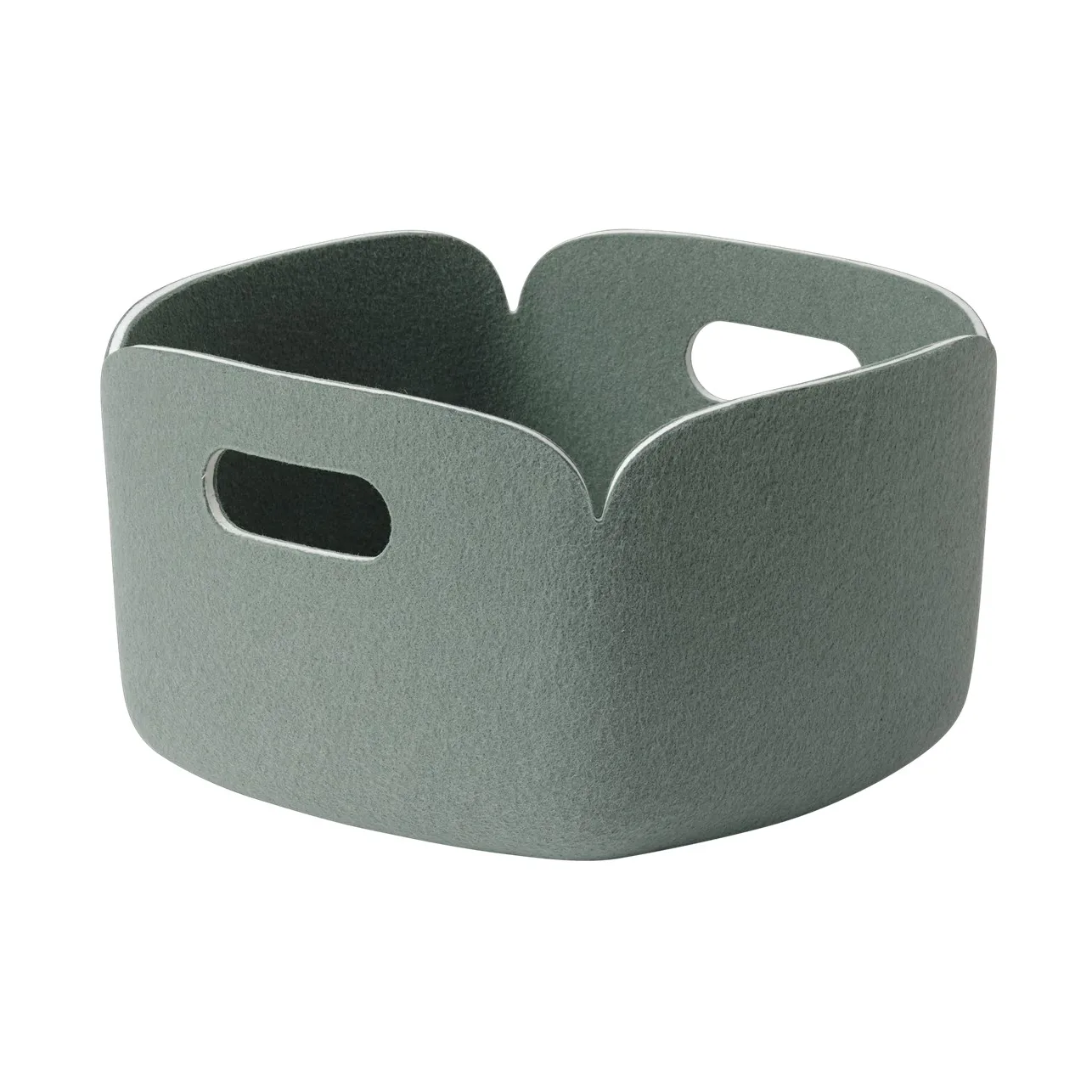 Restore oppbevaringskurv 28x28 cm, Dusty green Muuto