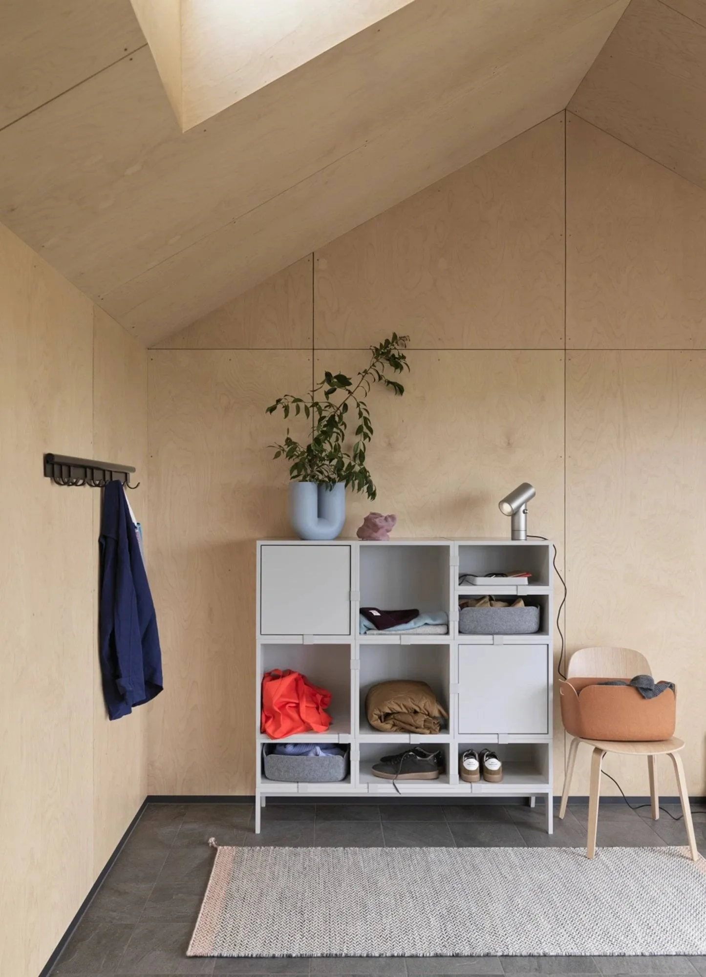 Restore oppbevaringskurv, Lysegrå Muuto