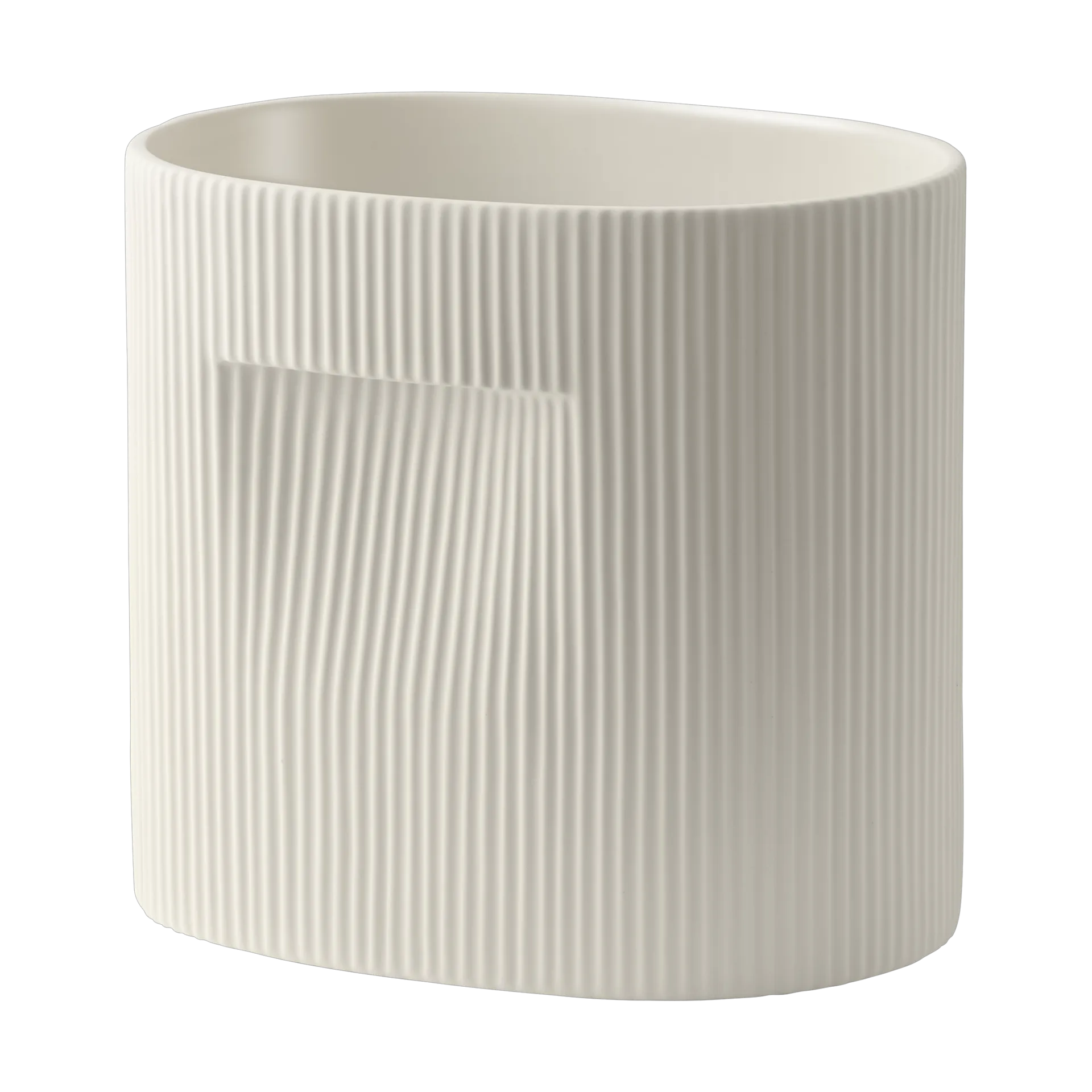 Ridge krukke 24 cm, Off-white Muuto