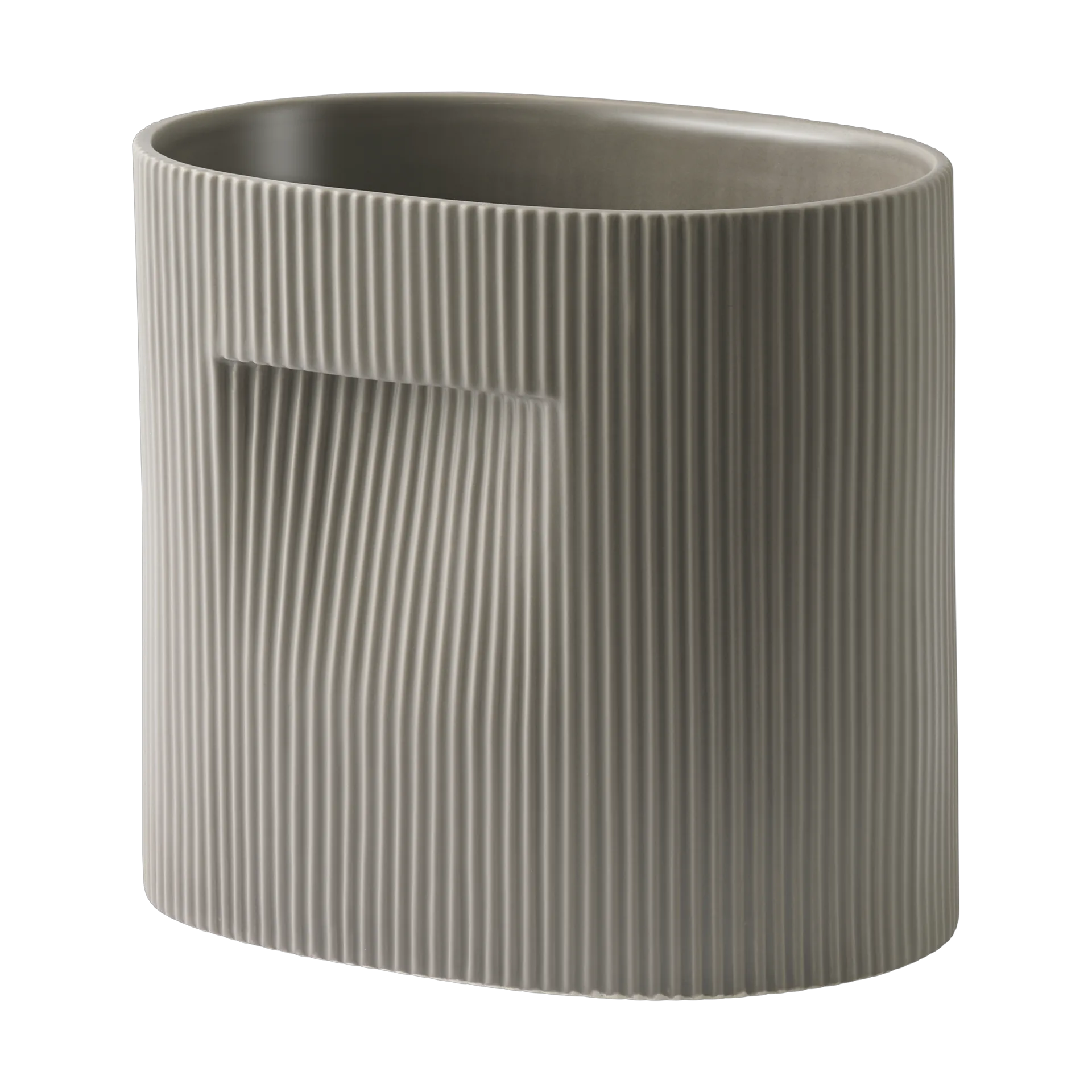 Ridge krukke 24 cm, Taupe Muuto