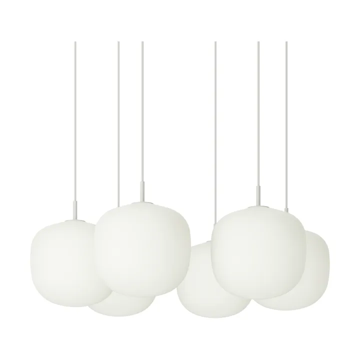 Rime Pendant Cluster 6 pendel - Grey, Ø25 cm - Muuto