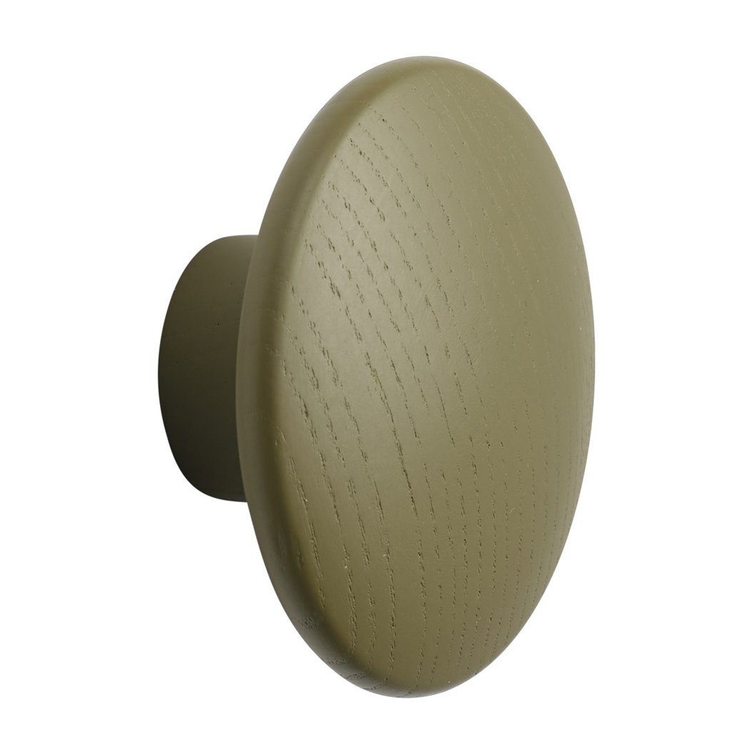 Muuto The Dots kleshenger brown green Ø 6,5 cm