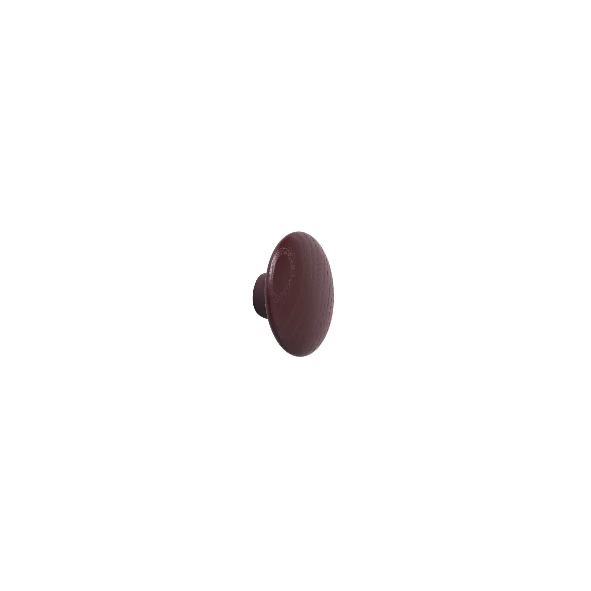 The Dots klesknagg burgundy, ekstra liten Muuto