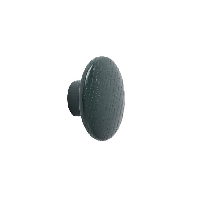 Muuto The Dots klesknagg dark green XS