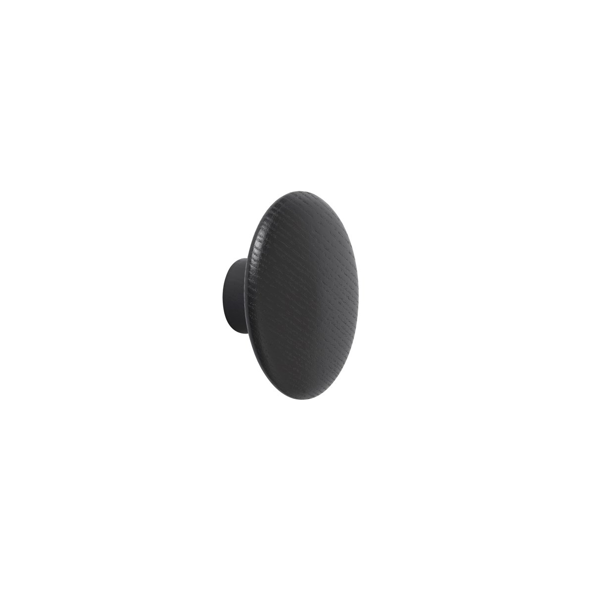 Muuto - The Dots Coat Hooks X-Small, Black - Kroker - Lars Tornøe - Svart