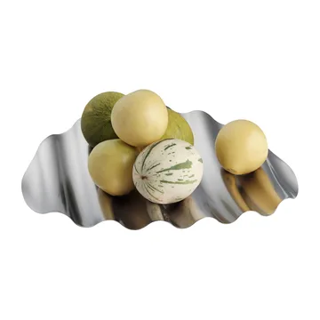 Wave brett Ø 50 cm - Rustfritt stål - Muuto